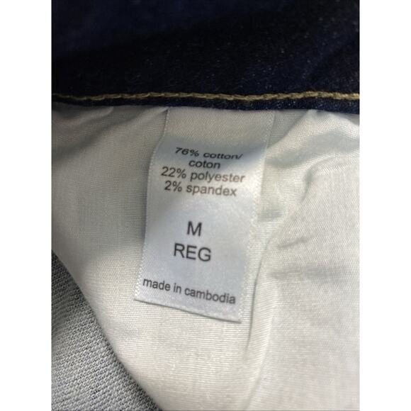M Jeans Maurices Womens Size M-Reg 28" W Dark Wash Denim Stretch Skinny Mid Rise - Picture 4 of 12